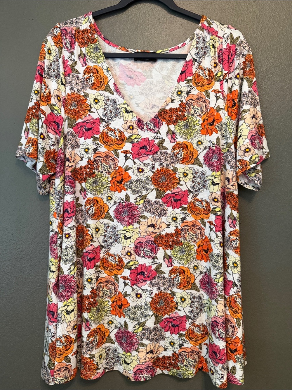 Floral Lane Bryant Top
